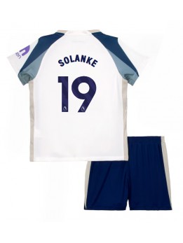 Otroški Nogometna dresi replika Tottenham Hotspur Dominic Solanke #19 Domači 2025-26 Kratek rokav (+ hlače)